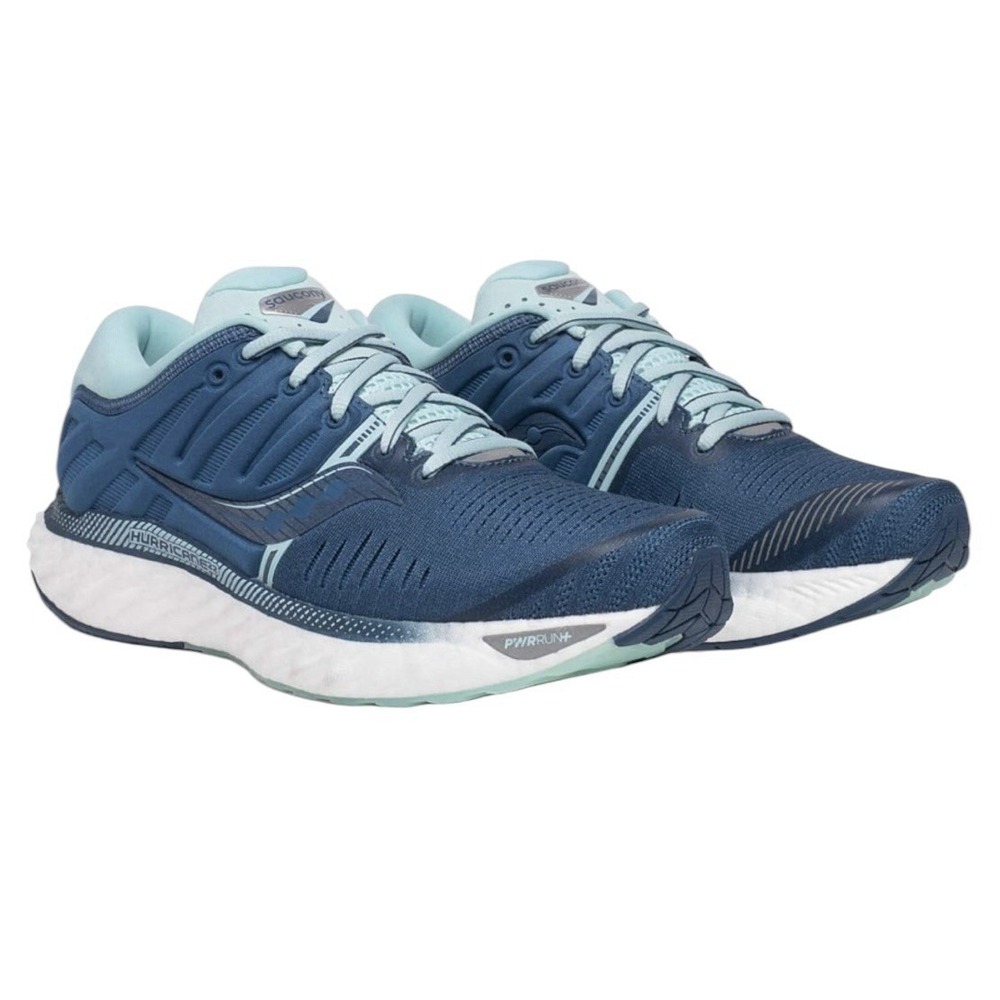 Saucony‎ Women's Blue/Aqua Hurricane 22 Running Shoes S10544-25 Size 5